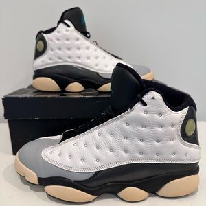 Nike Air Jordan XIII 13 Retro Barons Hologram White Bred Mens Size 9